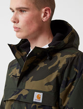 Load image into Gallery viewer, Carhartt Nimbus Half-Zip Jacket (Fleece Lined) - Camo Green
