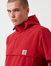 Load image into Gallery viewer, Carhartt Nimbus Half-Zip Jacket (Fleece Lined) - Blast Red
