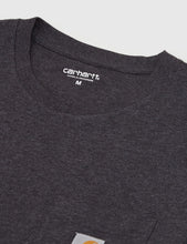Load image into Gallery viewer, Carhartt Pocket T-Shirt - Black Heather
