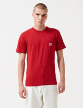 Load image into Gallery viewer, Carhartt Pocket T-Shirt - Blast Red
