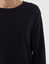 Load image into Gallery viewer, Edwin Waffle Long Sleeve T-Shirt - Black
