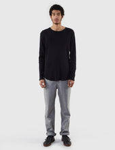 Load image into Gallery viewer, Edwin Waffle Long Sleeve T-Shirt - Black
