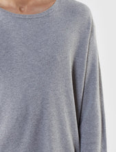 Load image into Gallery viewer, Edwin Waffle Long Sleeve T-Shirt (Marl) - Mid-Grey
