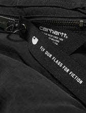 Load image into Gallery viewer, Carhartt Adams Bomber Jacket - Black
