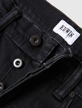 Load image into Gallery viewer, Edwin ED-80 Ink Black Jeans 11.5oz (Slim Tapered) - Trip Used
