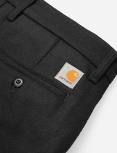 Load image into Gallery viewer, Carhartt Johnson Wool Trousers (Regular) - Black

