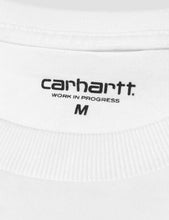 Load image into Gallery viewer, Carhartt Chase Long Sleeve T-Shirt - White
