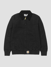 Load image into Gallery viewer, Carhartt Santa Fe Jacket (Rinsed) - Black
