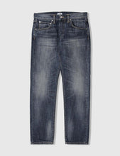 Load image into Gallery viewer, Edwin ED-55 Dark Blue Jeans 12oz (Regular Tapered) - Grime Dirt Wash

