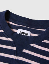 Load image into Gallery viewer, Edwin International T-shirt - Navy/Pink
