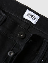Load image into Gallery viewer, Edwin ED-80 CS White Listed Black Selvage Jeans 13oz (Slim Tapered) - Rinsed
