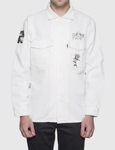 Load image into Gallery viewer, Huf Scrawl BDU Jacket - White
