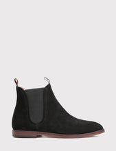 Load image into Gallery viewer, Hudson Tamper Suede Chelsea Boot - Black
