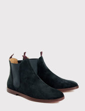 Load image into Gallery viewer, Hudson Tamper Suede Chelsea Boot - Black
