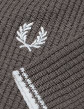 Load image into Gallery viewer, Fred Perry Textured Knitted Polo Shirt - Anthracite Black
