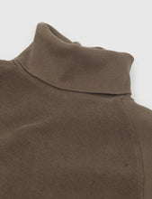 Load image into Gallery viewer, Les Basics Le Roll Neck Sweatshirt - Army Green
