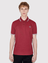 Load image into Gallery viewer, Fred Perry Twin Tipped Polo Shirt - Maroon
