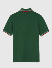 Load image into Gallery viewer, Fred Perry Twin Tipped Polo Shirt - Tartan Green
