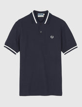 Load image into Gallery viewer, Fred Perry Single Tipped Polo Shirt - Navy
