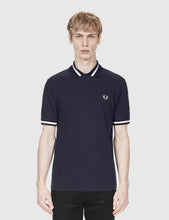 Load image into Gallery viewer, Fred Perry Single Tipped Polo Shirt - Navy Blue
