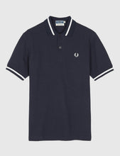 Load image into Gallery viewer, Fred Perry Single Tipped Polo Shirt - Navy Blue
