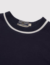 Load image into Gallery viewer, Fred Perry Crew Neck Pique T-Shirt - French Navy
