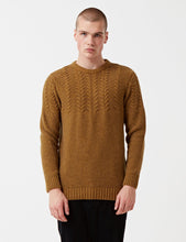 Load image into Gallery viewer, Barbour Craster Knit Jumper (Wool Mix) - Antique Gold
