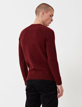 Load image into Gallery viewer, Barbour Rydal Knit Jumper (Wool) - Rich Red
