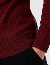 Load image into Gallery viewer, Barbour Rydal Knit Jumper (Wool) - Rich Red
