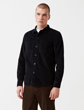 Load image into Gallery viewer, Barbour x Wood Wood Fidra Cord Shirt - Navy
