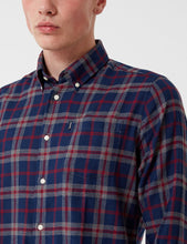 Load image into Gallery viewer, Barbour Seth Flannel Shirt - Navy Blue Marl
