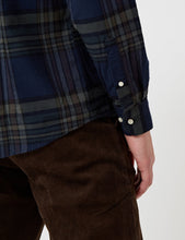 Load image into Gallery viewer, Barbour Blane Checked Shirt - Forest Blue
