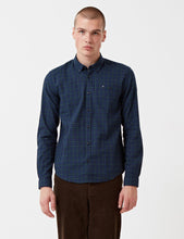 Load image into Gallery viewer, Barbour Fletcher Flannel Shirt - Navy Blue
