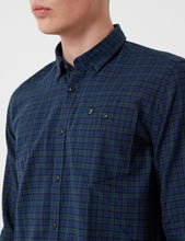 Load image into Gallery viewer, Barbour Fletcher Flannel Shirt - Navy Blue
