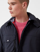 Load image into Gallery viewer, Barbour x Wood Wood Amager Wax Jacket - Navy
