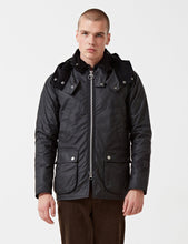 Load image into Gallery viewer, Barbour x Wood Wood Souter Wax Jacket - Black
