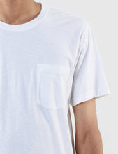 Load image into Gallery viewer, Norse Projects Niels Pocket Boucle T-Shirt - White
