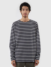Load image into Gallery viewer, Norse Projects Godtfred Breton Top - Navy/Ecru
