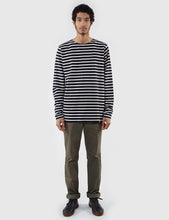 Load image into Gallery viewer, Norse Projects Godtfred Breton Top - Navy/Ecru
