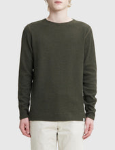 Load image into Gallery viewer, Norse Projects Godtfred Long Sleeve T-Shirt - Dried Olive
