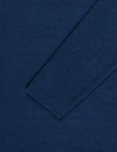 Load image into Gallery viewer, Norse Projects Halfdan Toweling Sweatshirt - Dark Navy
