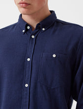 Load image into Gallery viewer, Norse Projects Osvald Brushed Flannel Shirt - Navy
