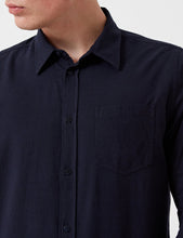 Load image into Gallery viewer, Norse Projects Hans Mouline Shirt - Navy Blue
