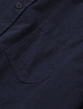 Load image into Gallery viewer, Norse Projects Hans Mouline Shirt - Navy Blue
