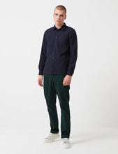Load image into Gallery viewer, Norse Projects Hans Mouline Shirt - Navy Blue

