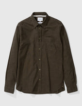 Load image into Gallery viewer, Norse Projects Hans Mouline Shirt - Dried Olive Green
