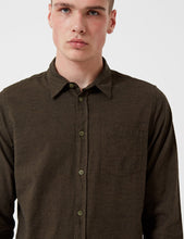 Load image into Gallery viewer, Norse Projects Hans Mouline Shirt - Dried Olive Green
