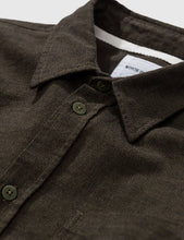 Load image into Gallery viewer, Norse Projects Hans Mouline Shirt - Dried Olive Green
