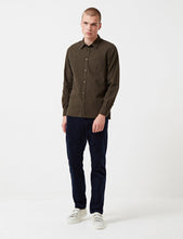 Load image into Gallery viewer, Norse Projects Hans Mouline Shirt - Dried Olive Green
