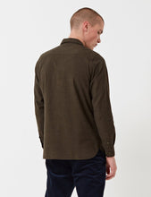 Load image into Gallery viewer, Norse Projects Hans Mouline Shirt - Dried Olive Green
